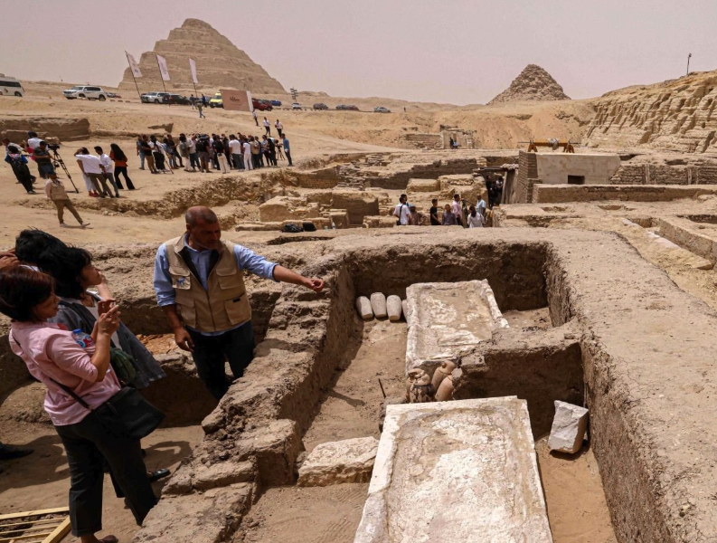The burial chamber 